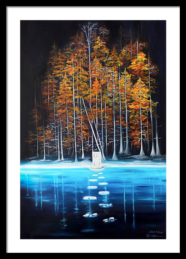 The Broken Path - Framed Print