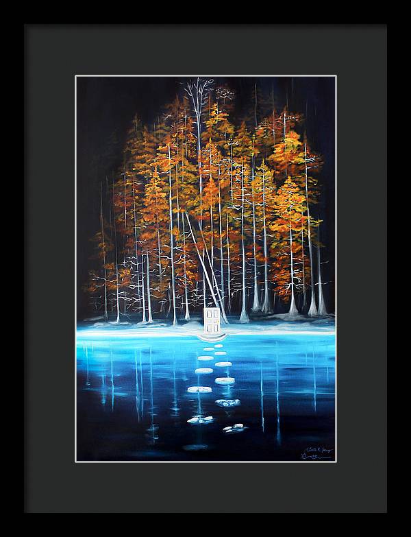 The Broken Path - Framed Print