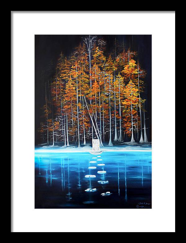 The Broken Path - Framed Print