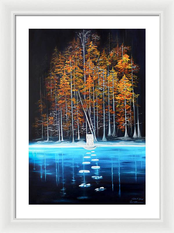 The Broken Path - Framed Print