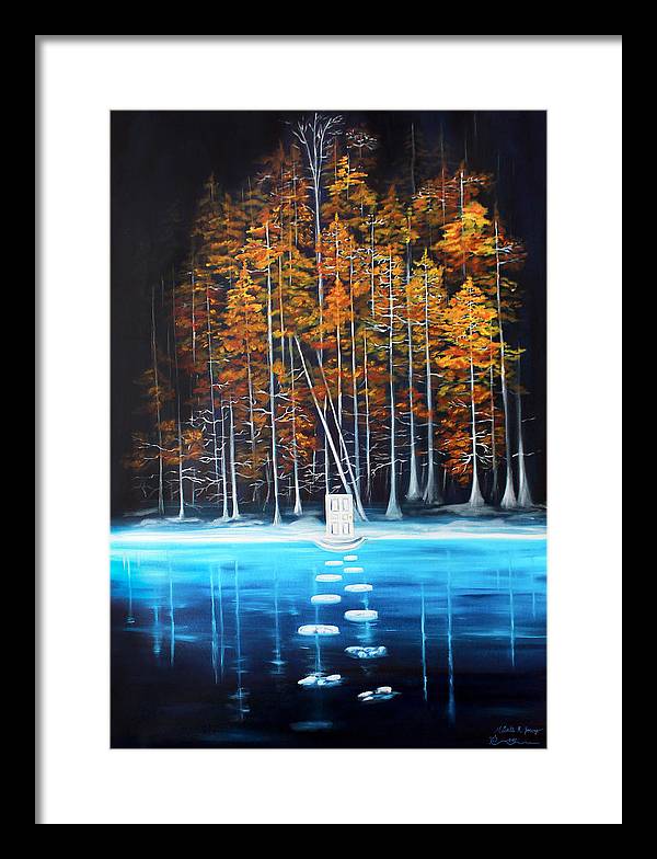 The Broken Path - Framed Print