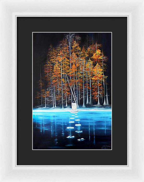 The Broken Path - Framed Print