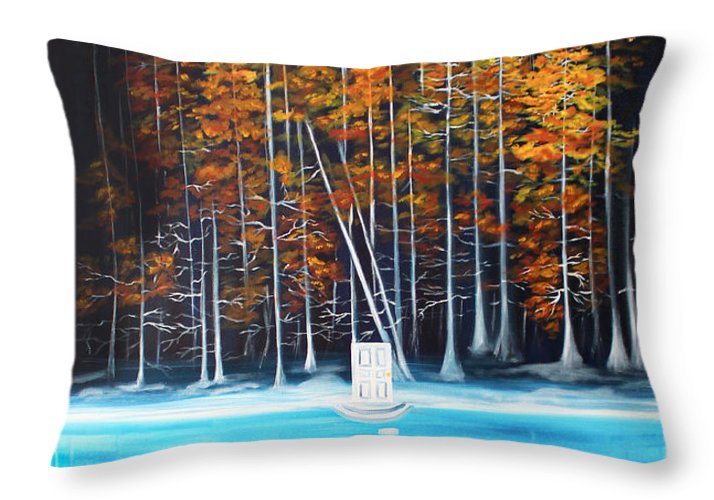 The Broken Path - Throw Pillow