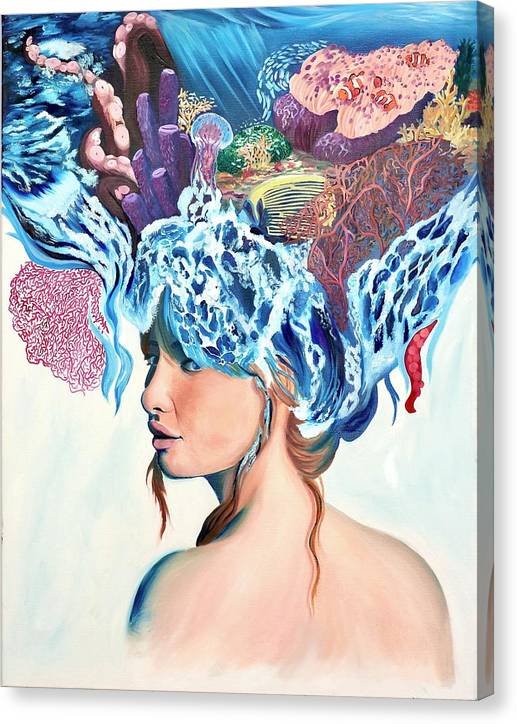 Queen of the sea - Canvas Print