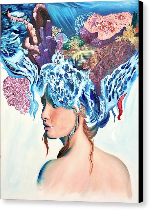 Queen of the sea - Canvas Print