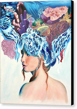 Load image into Gallery viewer, Queen of the sea - Canvas Print
