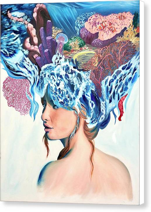 Queen of the sea - Canvas Print