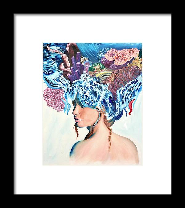 Queen of the sea - Framed Print