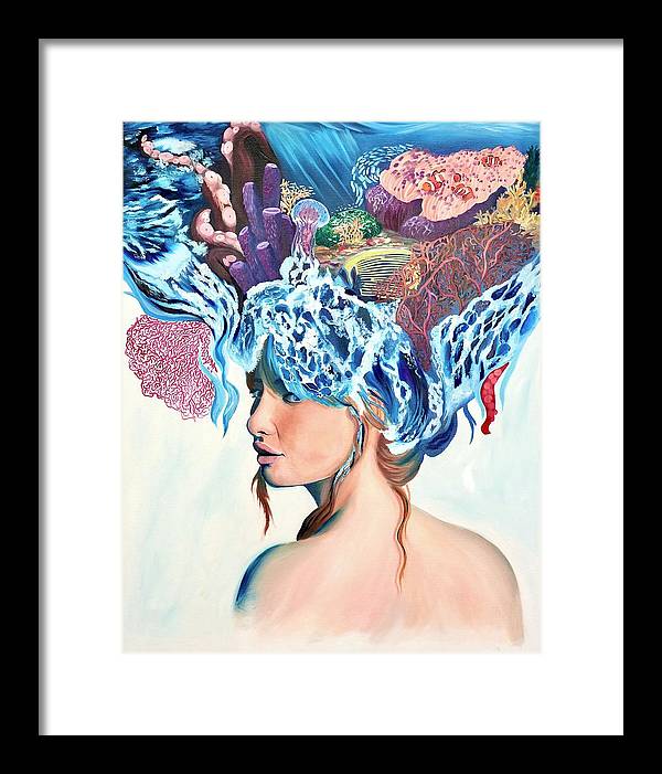 Queen of the sea - Framed Print