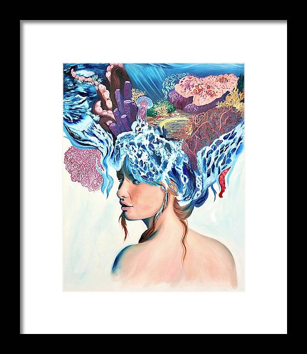 Queen of the sea - Framed Print
