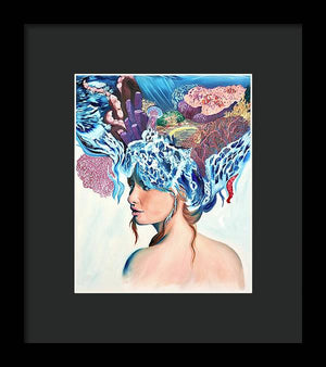 Queen of the sea - Framed Print