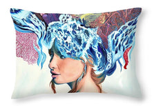 Load image into Gallery viewer, Queen of the sea - Throw Pillow

