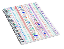 Load image into Gallery viewer, Tribal Style Pattern - Spiral Notebook
