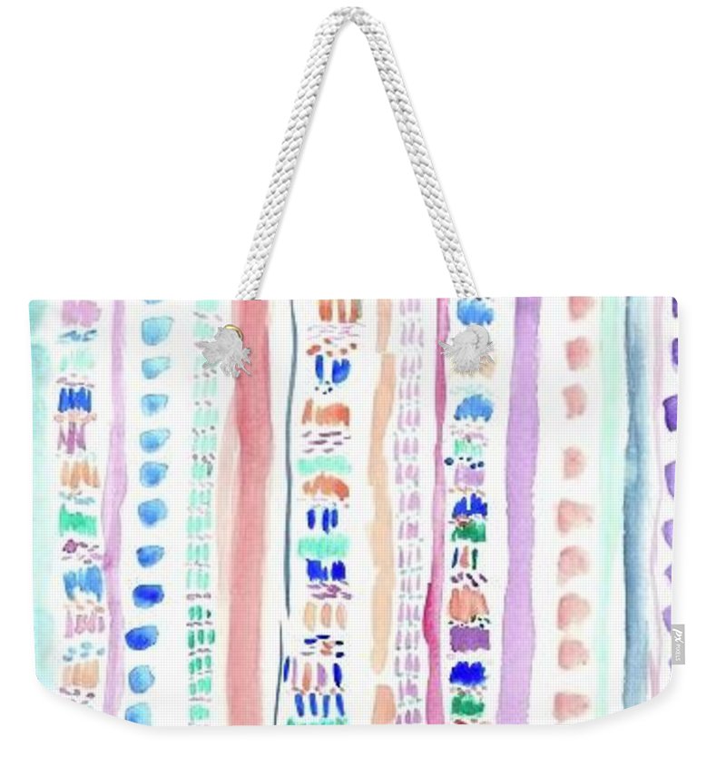 Tribal Style Pattern - Weekender Tote Bag