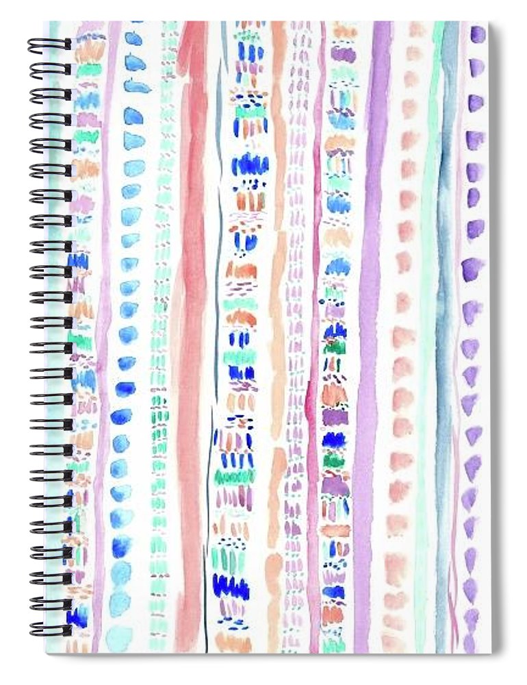 Tribal Style Pattern - Spiral Notebook