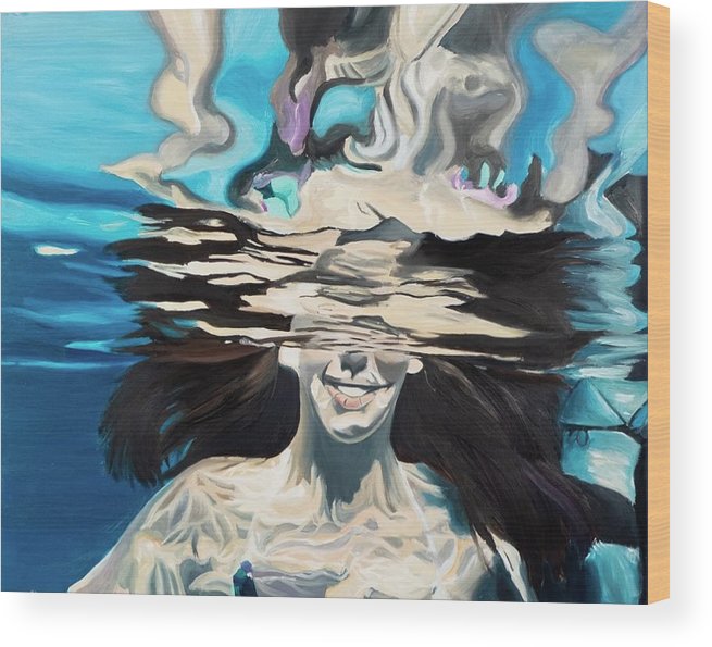Underwater One - Wood Print