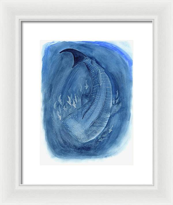 Whale Shark - Framed Print
