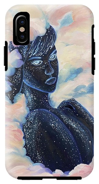 Woman In The Clouds - Phone Case