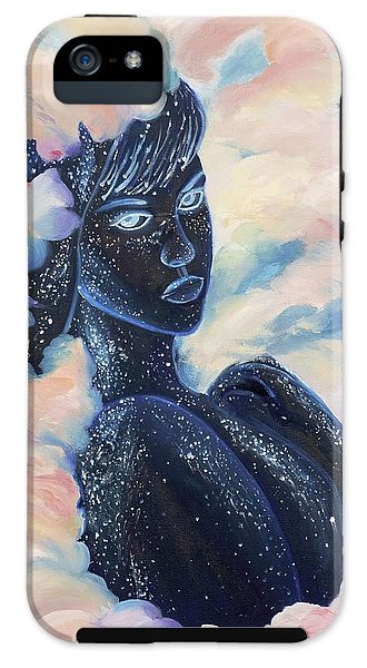 Woman In The Clouds - Phone Case