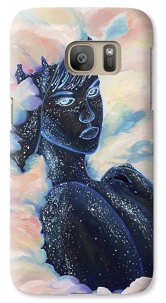 Woman In The Clouds - Phone Case