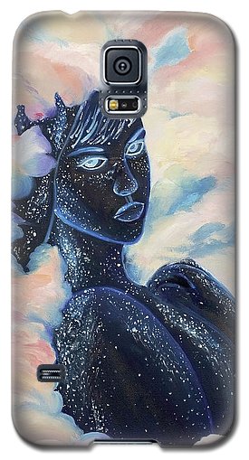 Woman In The Clouds - Phone Case