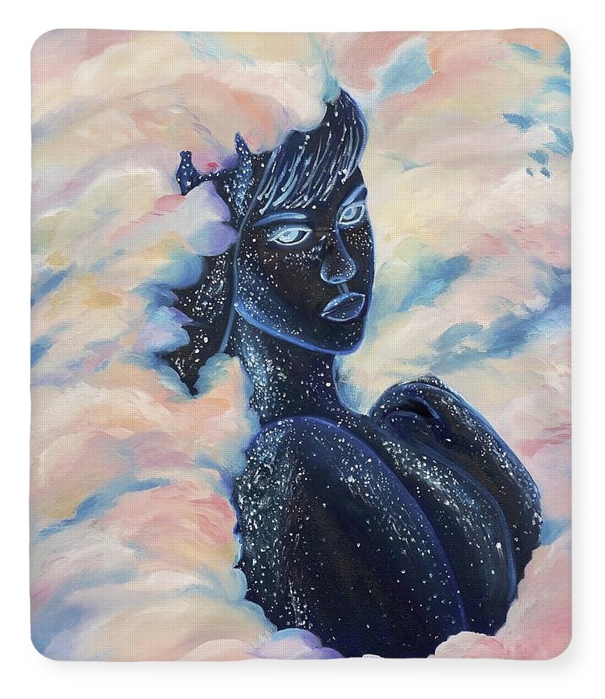 Woman In The Clouds - Blanket