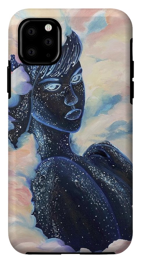Woman In The Clouds - Phone Case