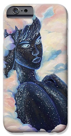 Woman In The Clouds - Phone Case