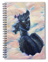 Load image into Gallery viewer, Woman In The Clouds - Spiral Notebook
