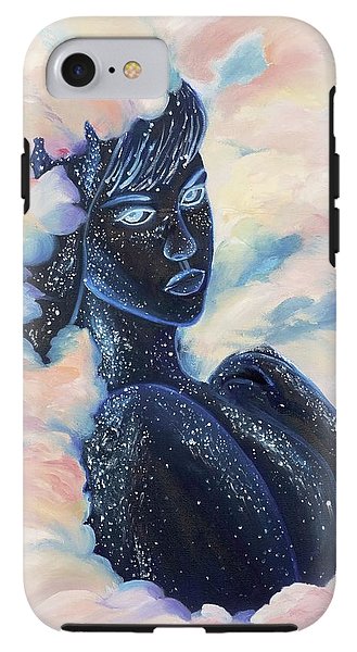 Woman In The Clouds - Phone Case