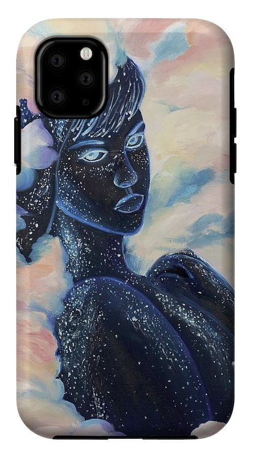 Woman In The Clouds - Phone Case