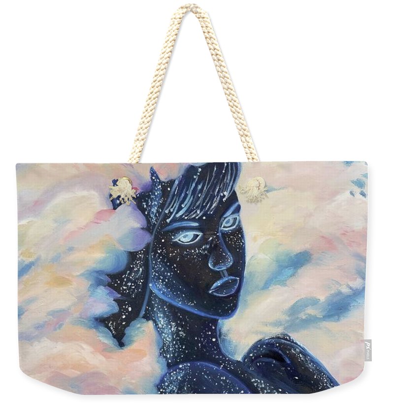 Woman In The Clouds - Weekender Tote Bag