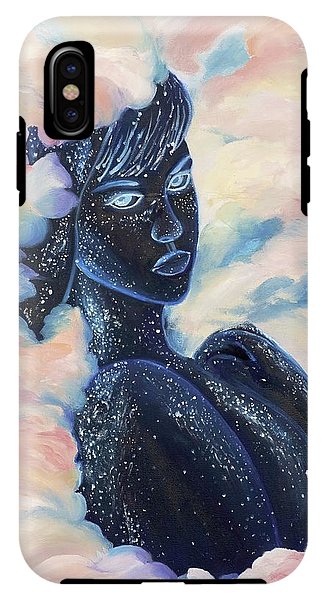 Woman In The Clouds - Phone Case