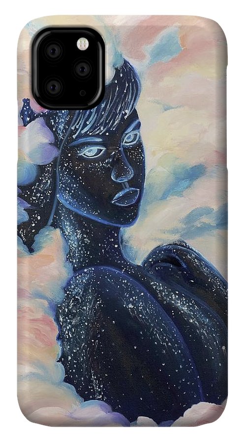 Woman In The Clouds - Phone Case