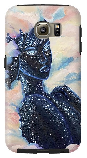 Woman In The Clouds - Phone Case