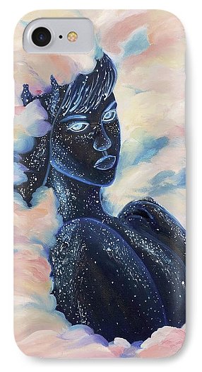 Woman In The Clouds - Phone Case
