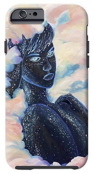 Woman In The Clouds - Phone Case