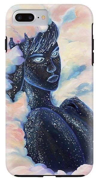 Woman In The Clouds - Phone Case