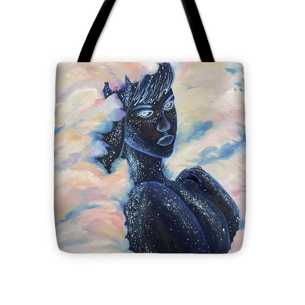 Woman In The Clouds - Tote Bag